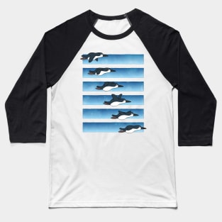 Flying penguin Baseball T-Shirt